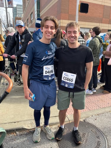 Customer photo review of SKINS SERIES-5 MEN'S LONG TIGHTS NAVY BLUE