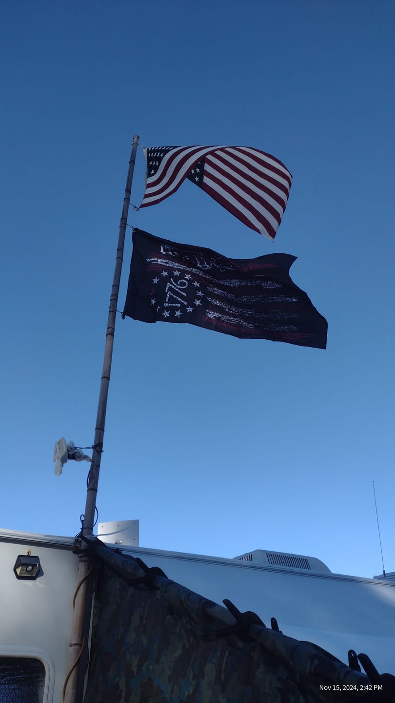 Customer photo review of We The People 1776 Flag