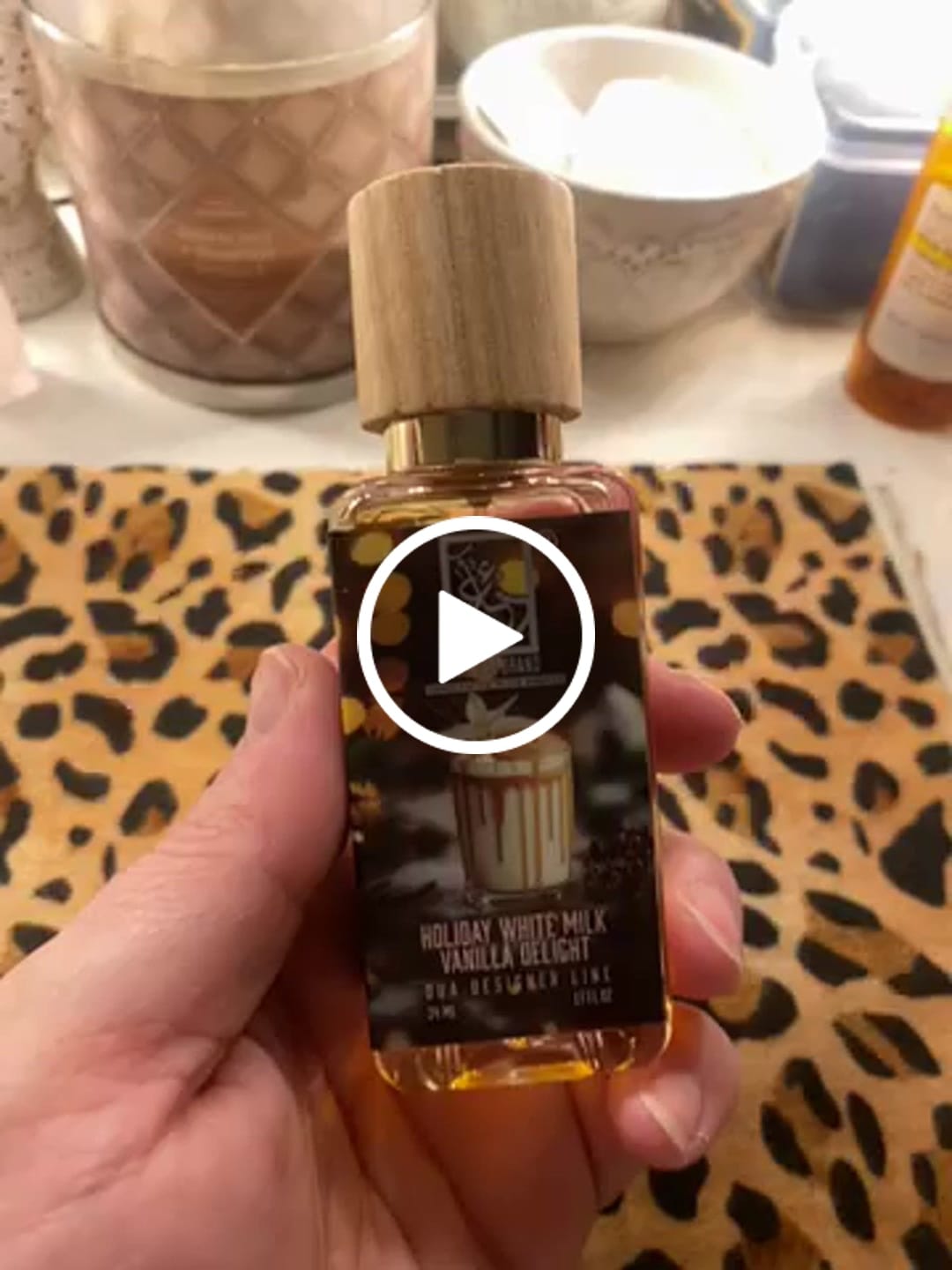 Customer video review of Holiday White Milk Vanilla Delight