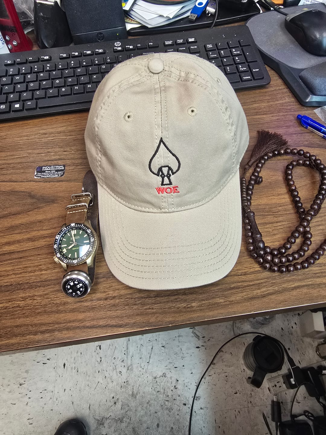 Customer photo review of W.O.E. Spearhead Dad Hat
