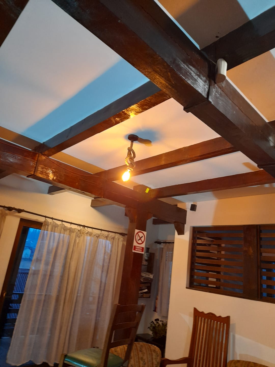 Customer photo review of Bec LED E27 Vintage ST64 6W