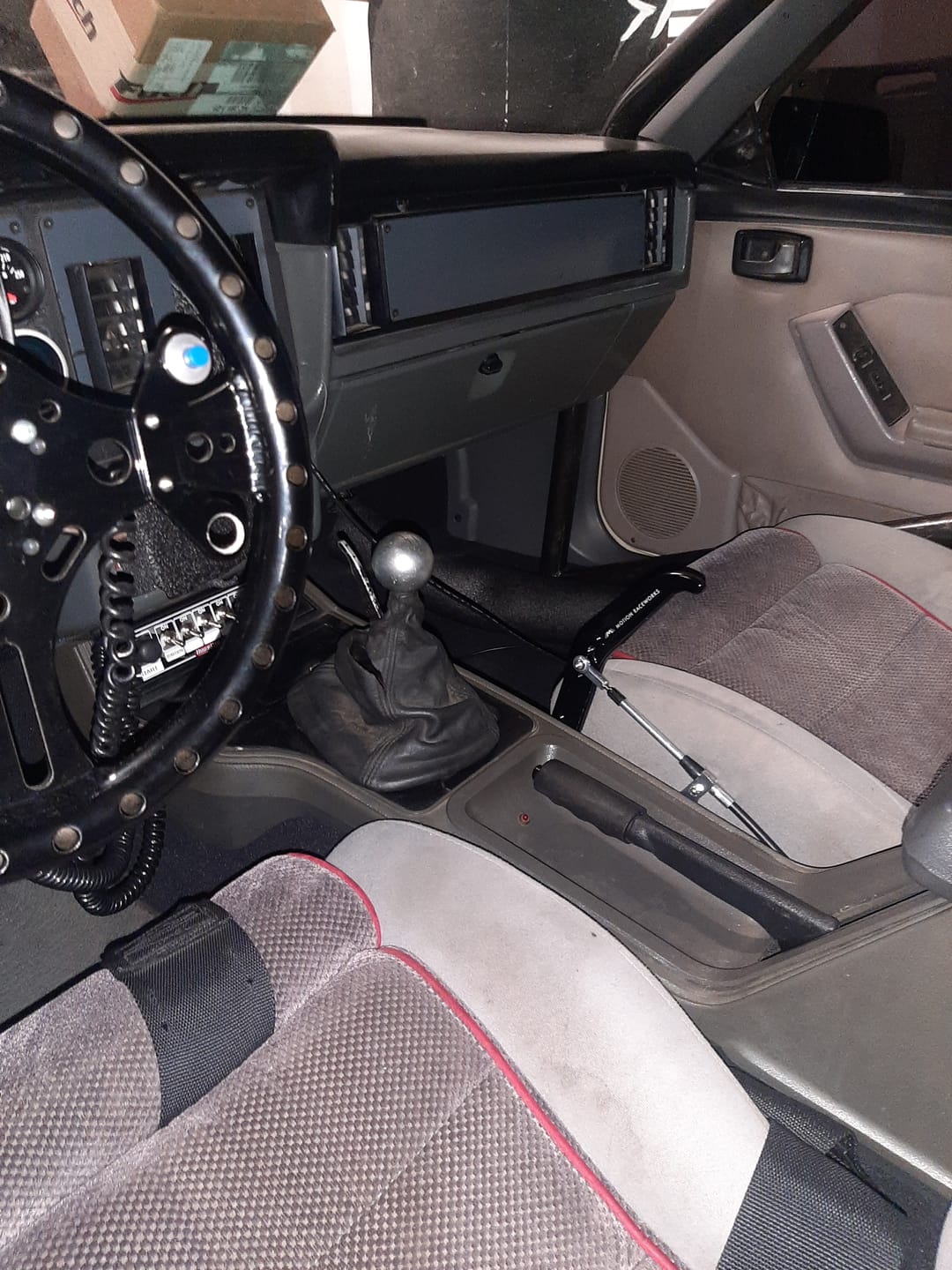 Customer photo review of Motion Raceworks Black Billet Parachute Handle Release Lever & Cable Mount Kit 14-020BLK