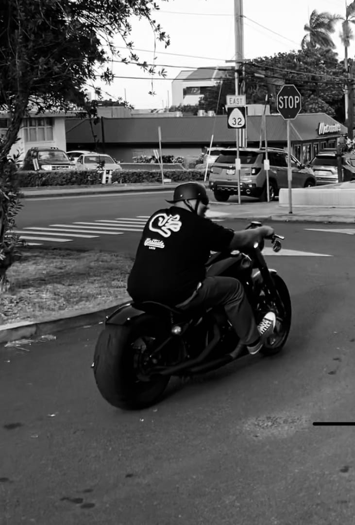 Customer photo review of Baseball Cap STYLE  DOT Motorcycle Helmet