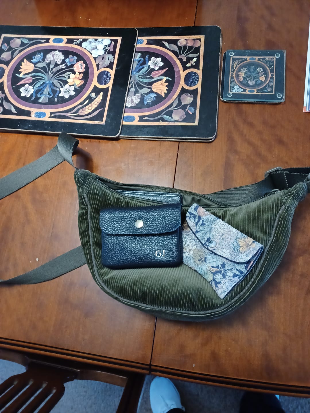 Customer photo review of Small Leather Purse