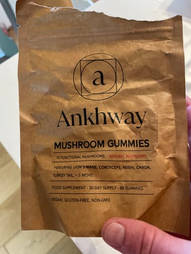 Customer photo review of Mushroom Gummies