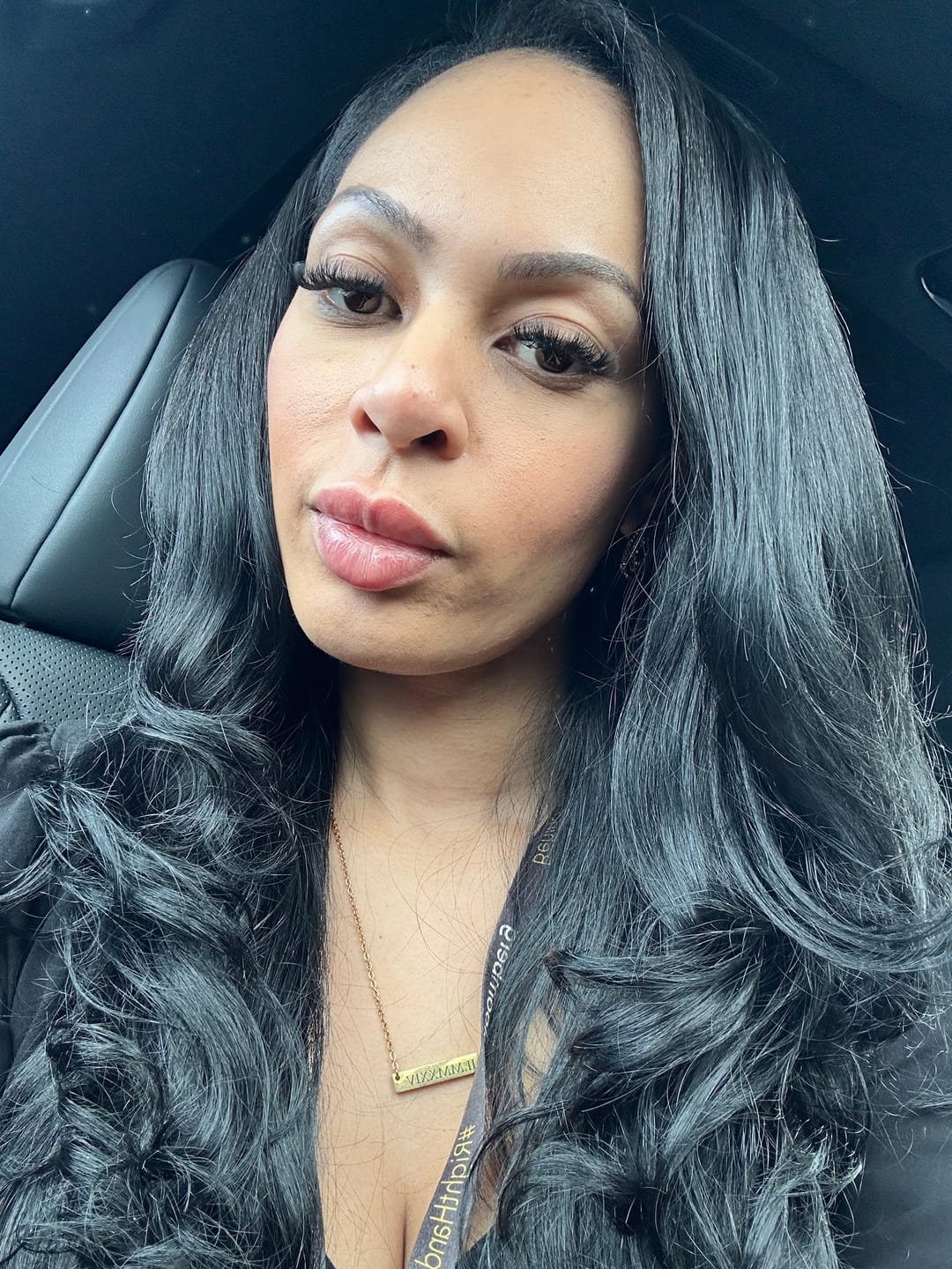 Customer photo review of Raw Indian Loose Curly Hair