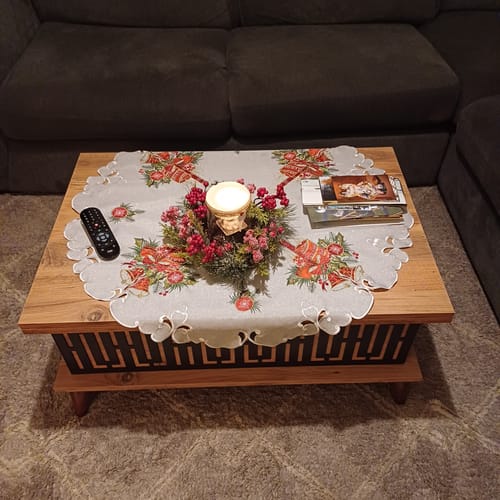 Customer photo review of Magic City Extendable Coffee & Dining Table 6 in 1