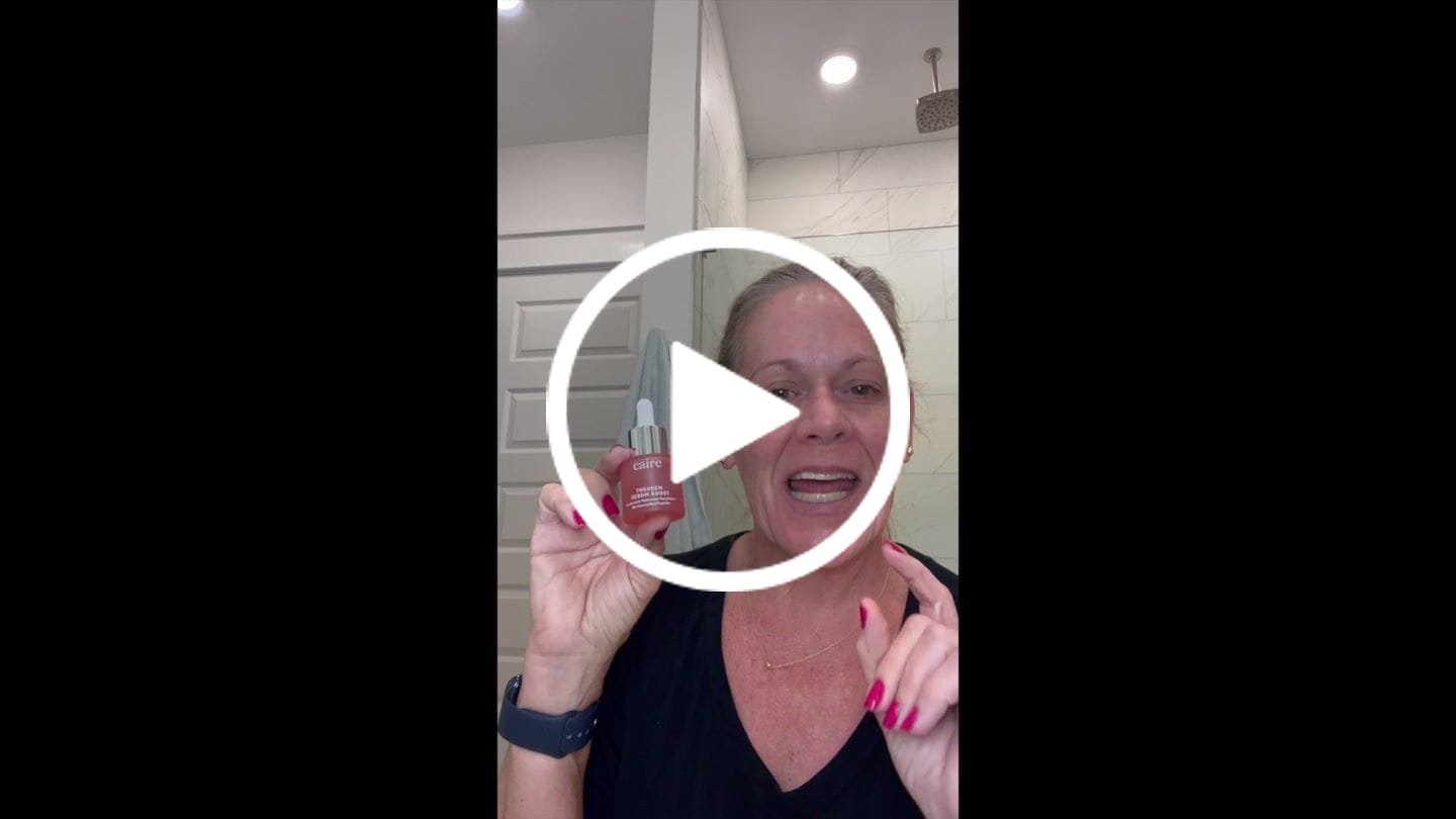 Customer video review of Theorem Serum Boost