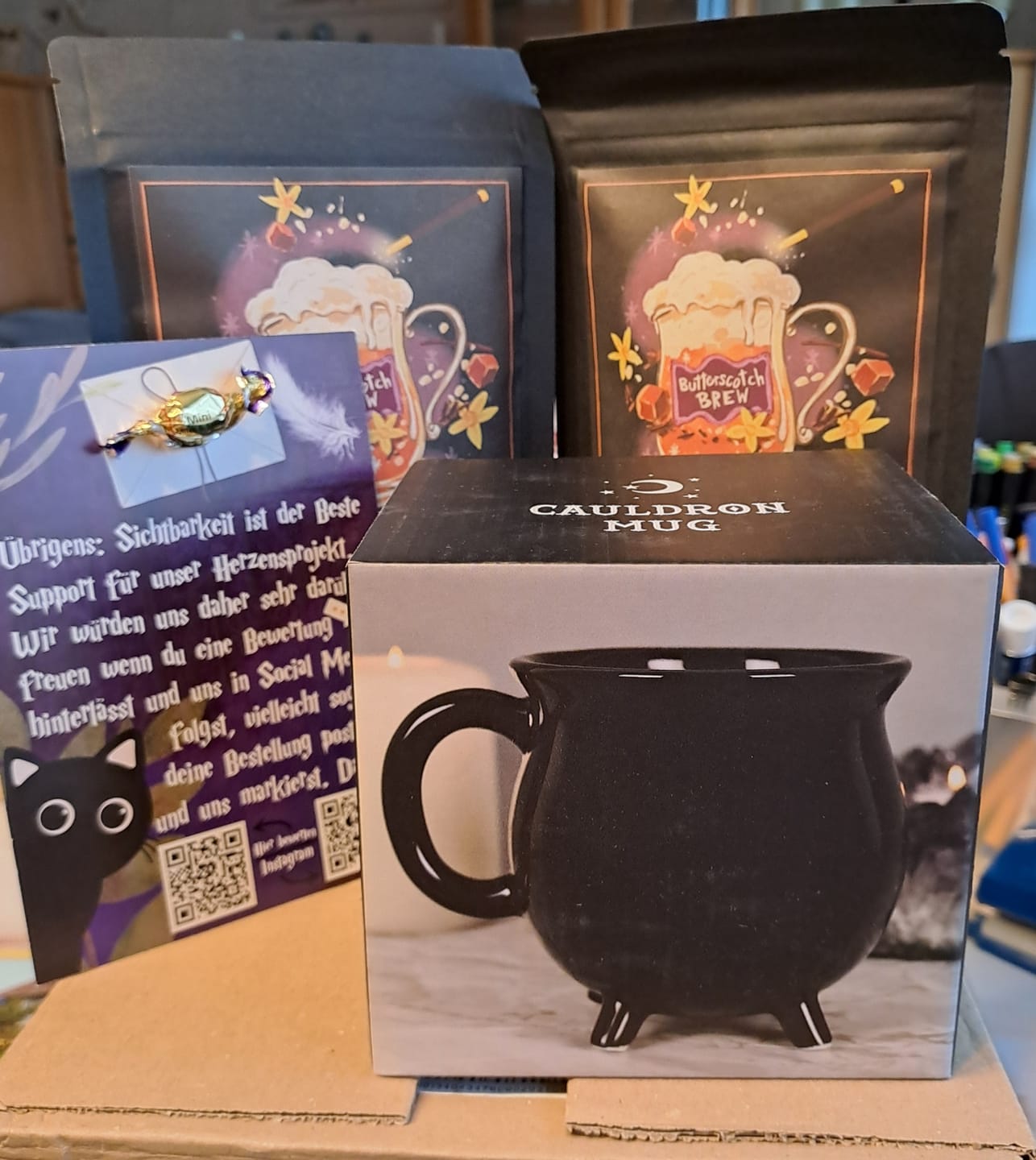Customer photo review of Schwarze Kessel Tasse