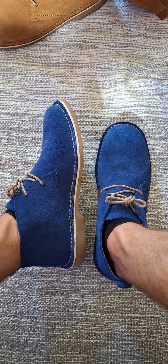 Customer photo review of Classic Vellies Suede
