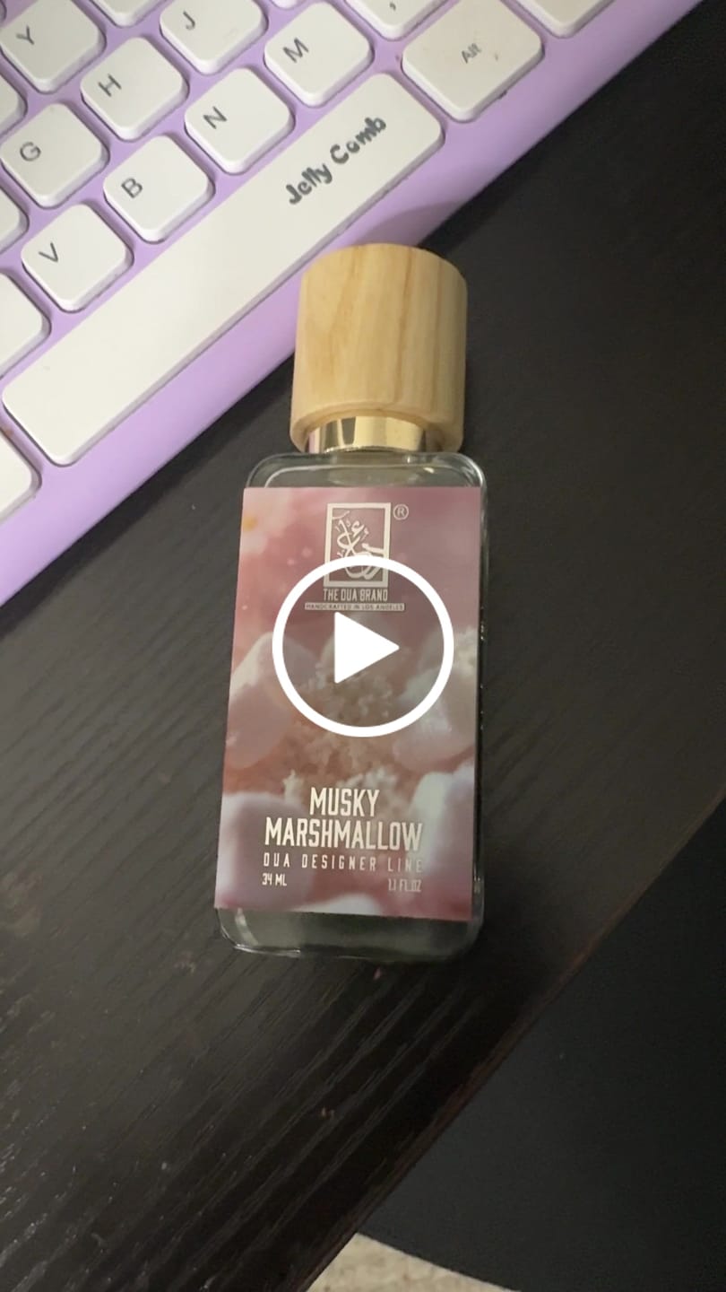 Customer video review of Musky Marshmallow