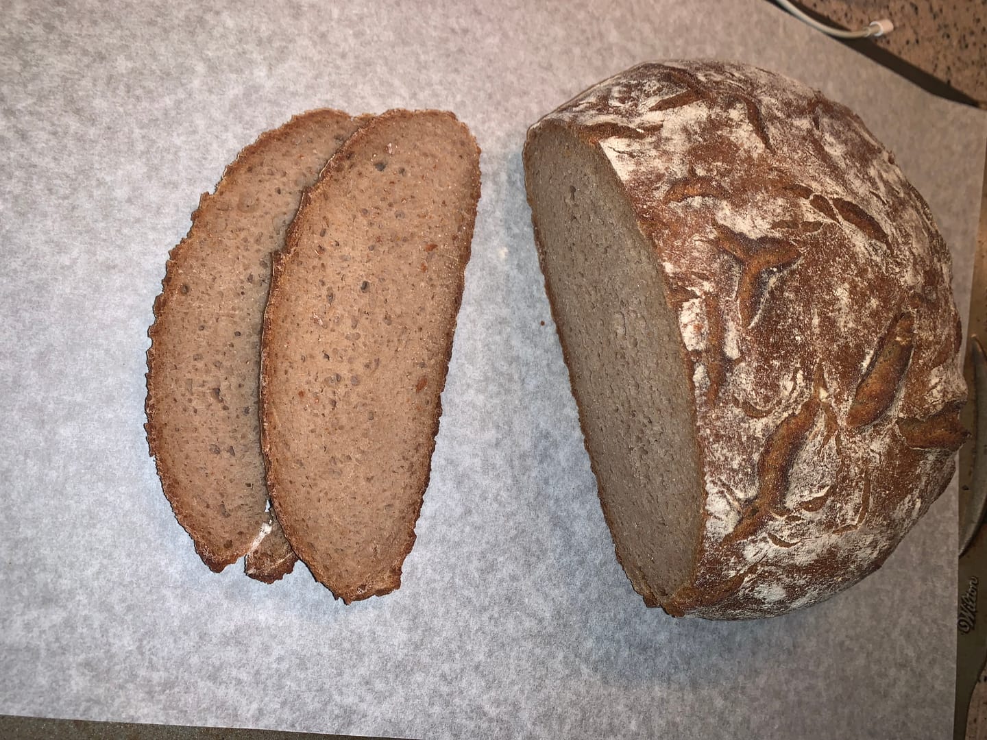 Customer photo review of Swiss Farmers Sourdough Loaf