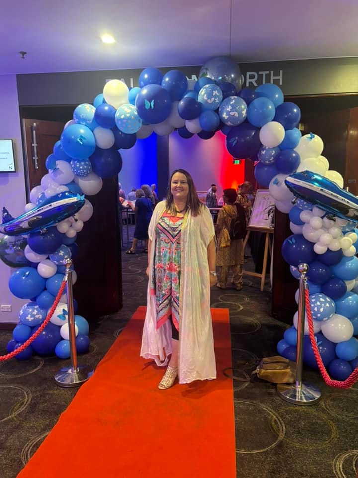 Customer photo review of Laguna Scarf Dress (Final Sale)