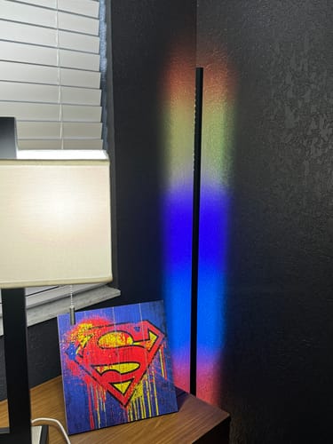 Customer photo review of LITE TOWER - MODERN STYLED LED CORNER LAMP