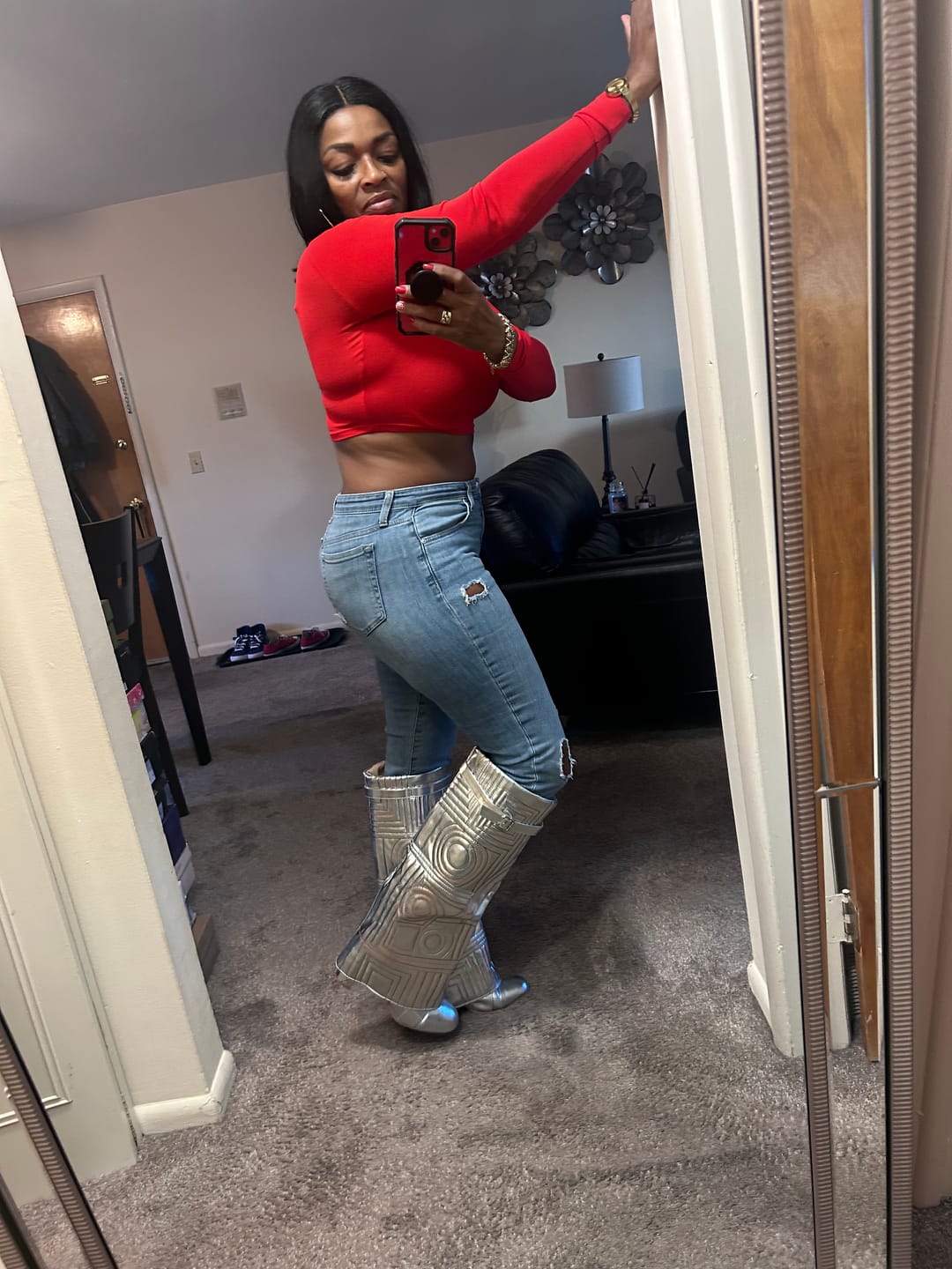 Customer photo review of Sherrie In Silver