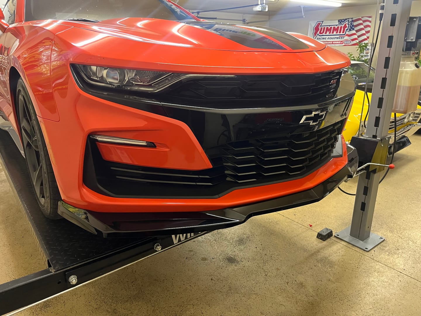 Customer photo review of Camaro ZL1 Conversion Front Splitter & Side Skirts