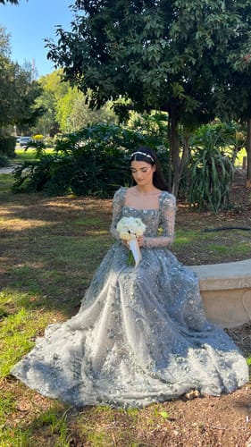 Customer photo review of Garden of Grace Couture Gown