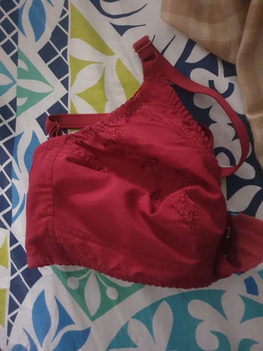 Customer photo review of Belleza Lingerie Non Wire Basic Bra 009