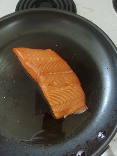 Customer photo review of Fresh Salmon Fillet 250G
