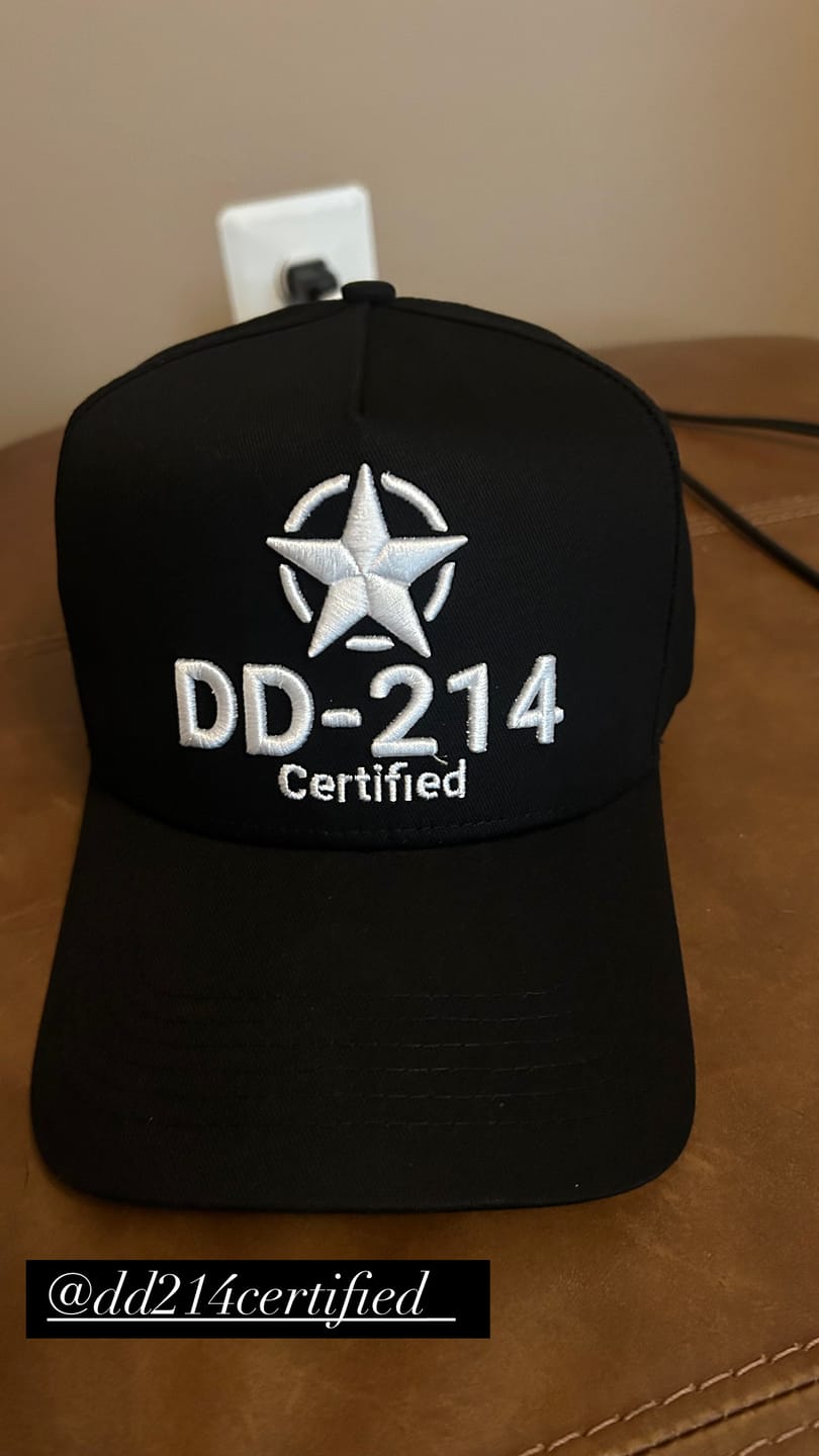 Customer photo review of Veterans Honor Snapback - (Black & White)