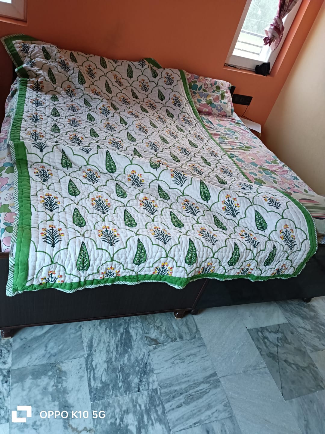 Customer photo review of Organic Mulmul Cotton Quilt