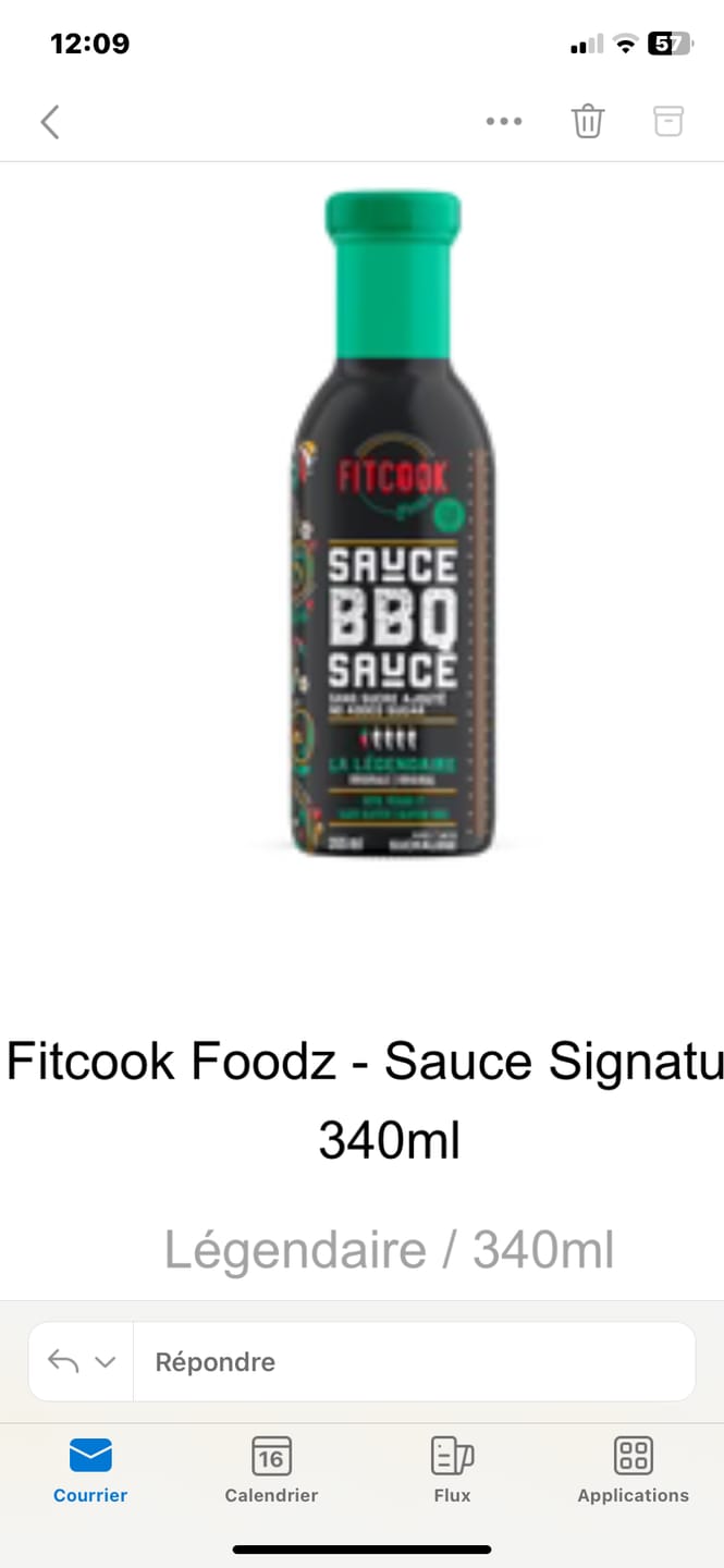 Customer photo review of Fitcook Foodz - Sauce Signature 340ml