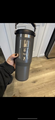 Customer photo review of IceFlow | 30 oz Flip Straw Tumbler