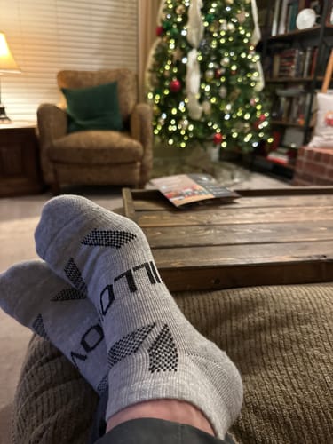 Customer photo review of Men's Alpaca Socks