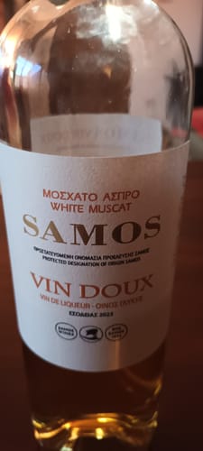 Customer photo review of White sweet Doux Samos - 750ml