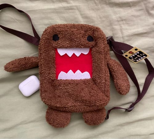 Customer photo review of JDM Mascot Kun Plush Mini Crossbody Bag