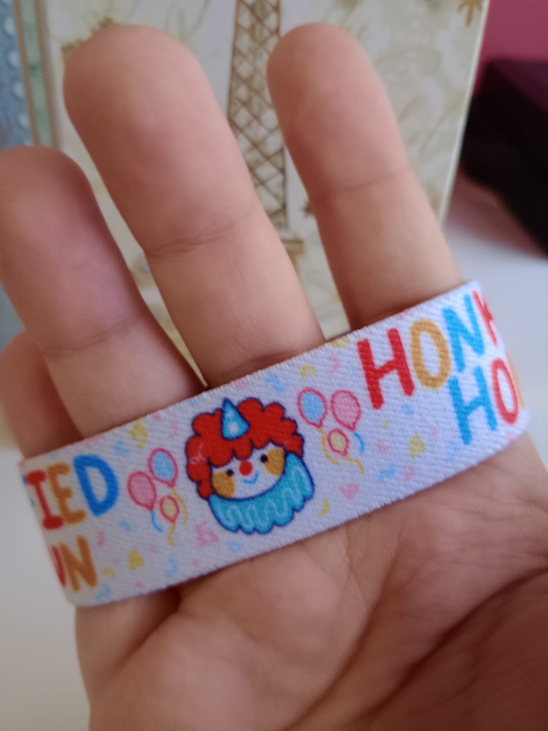 Customer photo review of Certified Clown Bracelet