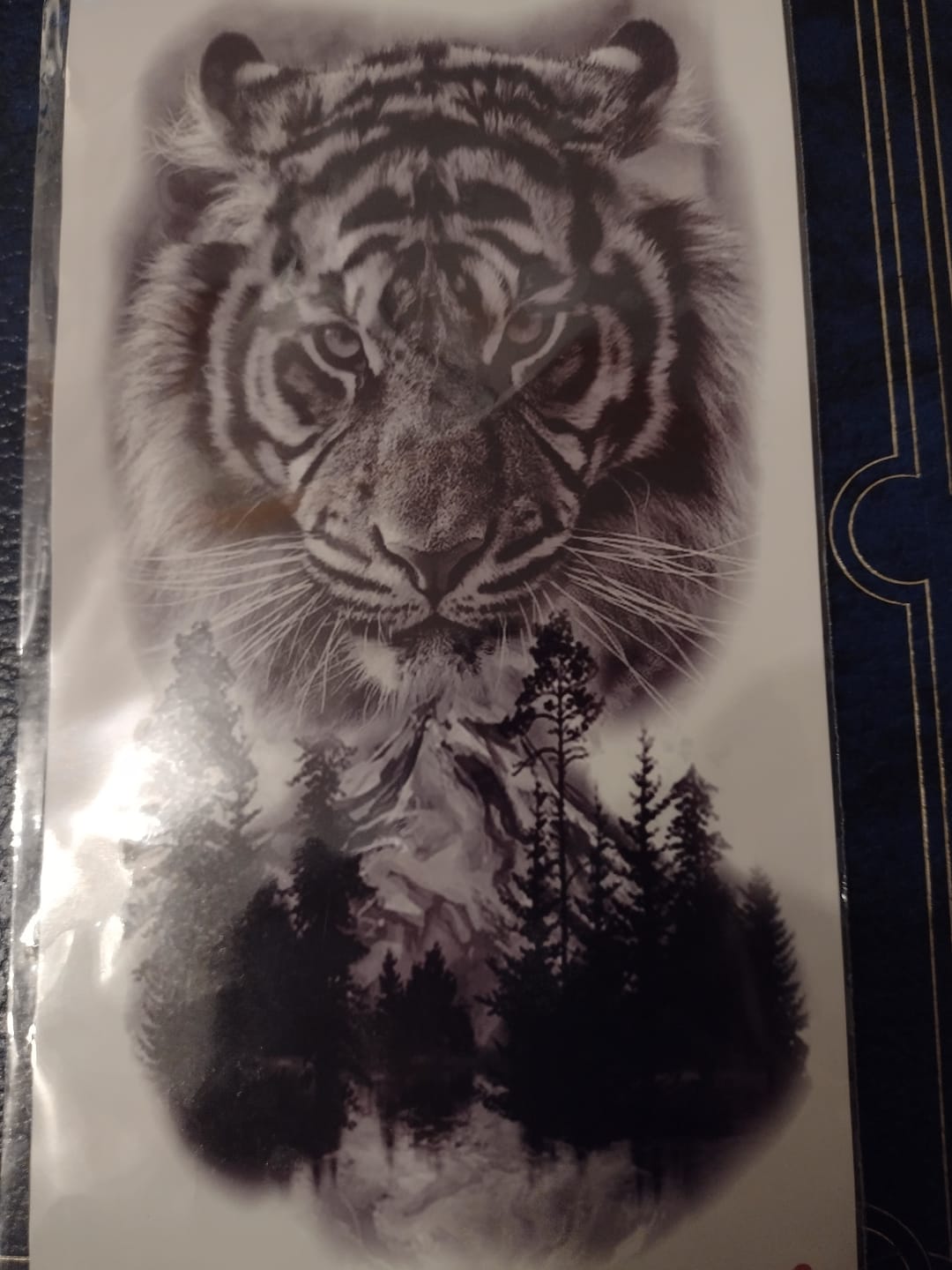 Customer photo review of Tatouage Prière d'Archange