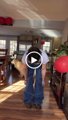 Customer video review of 'XOXO' baby tee