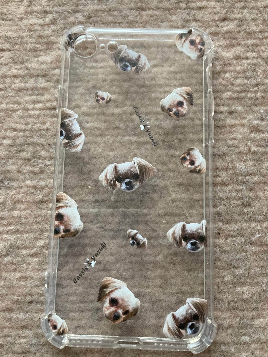 Customer photo review of ペットの写真で作るオリジナルユアフォトスマホケース02（iPhone,Android）