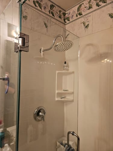 Customer photo review of 8 Inch Rain Shower Head
