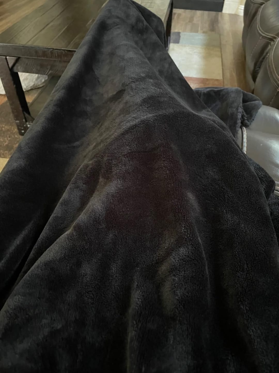 Customer photo review of CloudCozy Ultra Blød Sherpa Tæppe