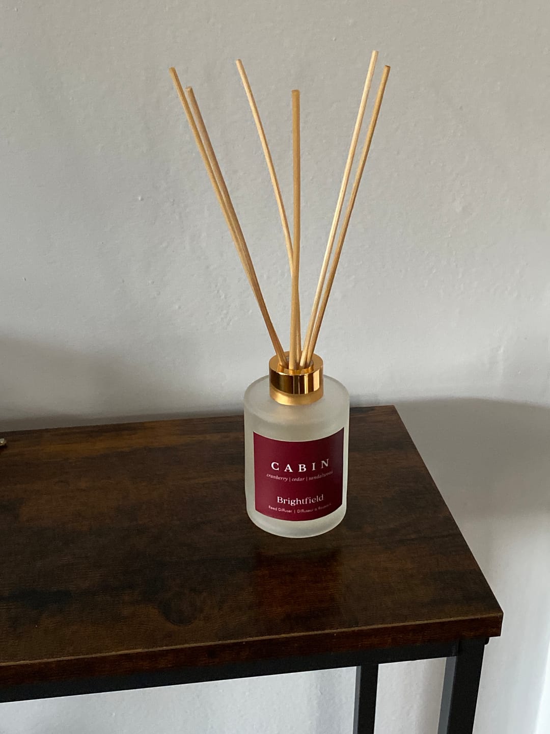 Customer photo review of Cabin Reed Diffuser