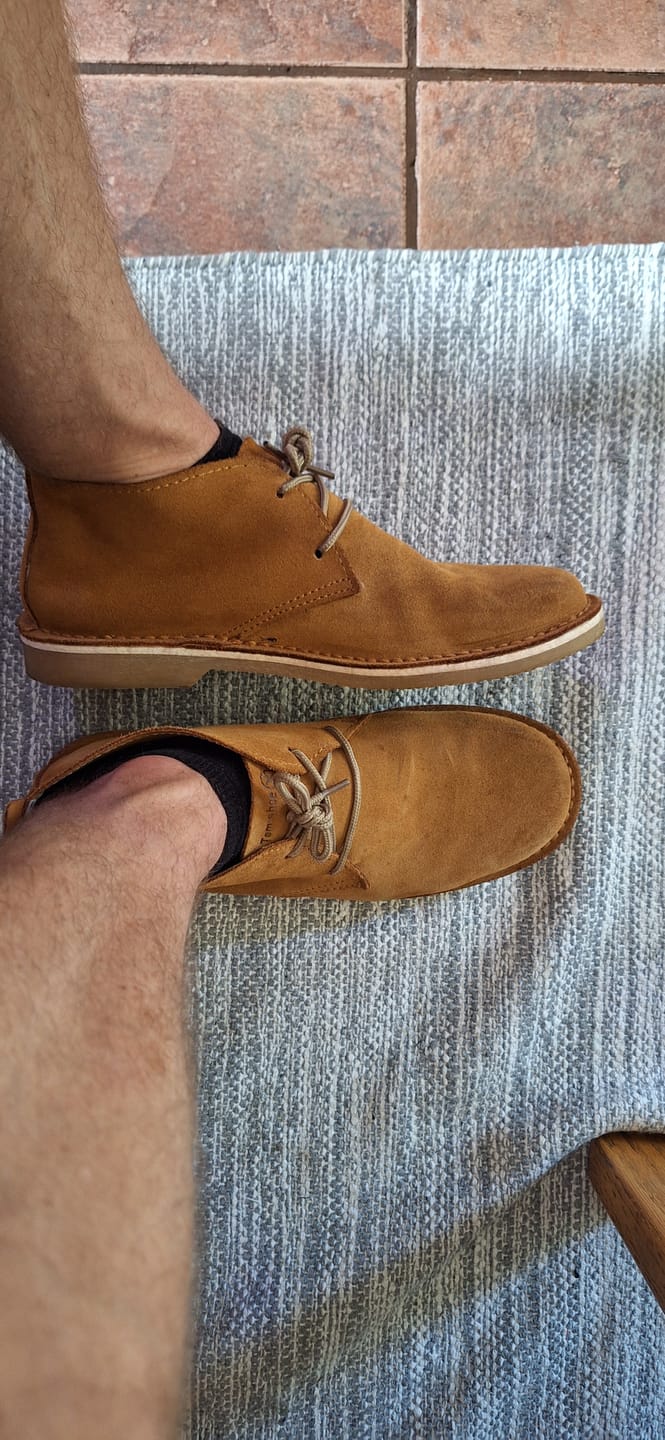 Customer photo review of Classic Vellies Suede