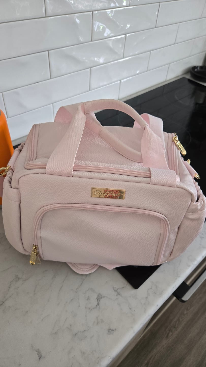 Customer photo review of Luxe Insulated Lunch Bag - Blush