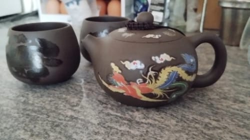 Customer photo review of Artisan Traditional Teapot