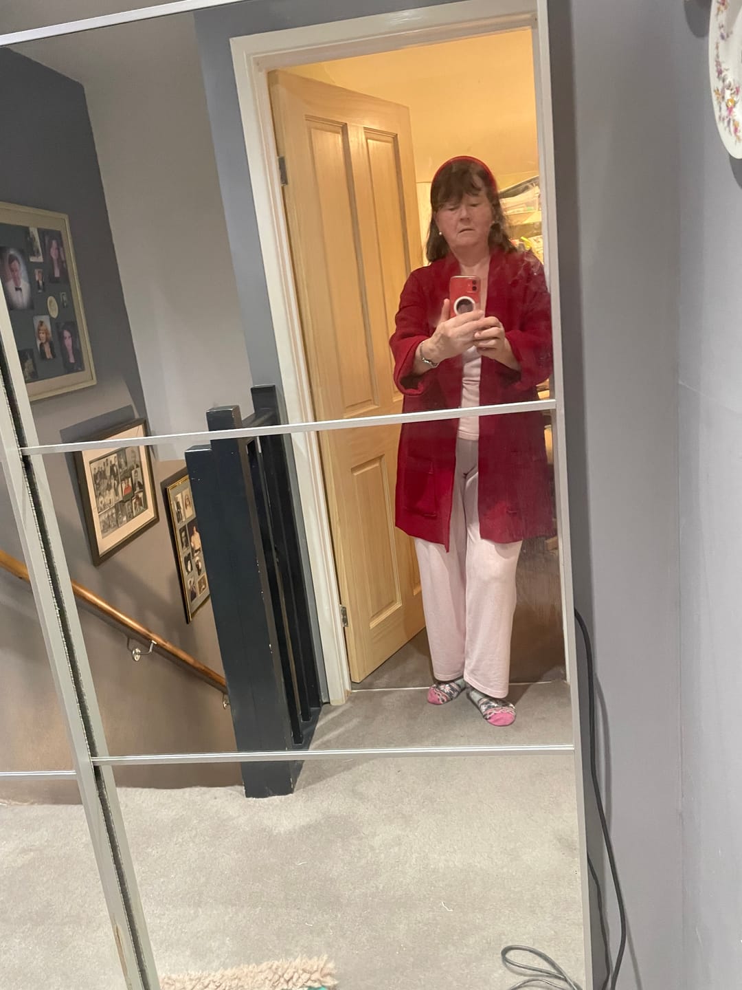 Customer photo review of Plain 100% Boiled Wool Fabric
