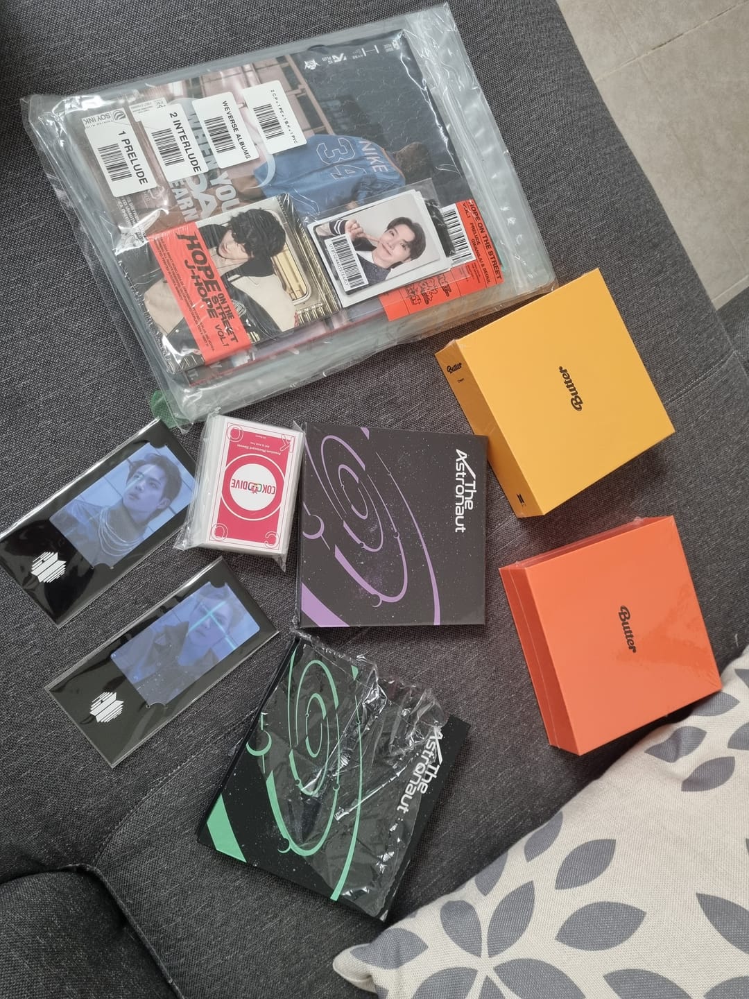 Customer photo review of BTS - SINGLE ALBUM [BUTTER]