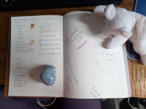 Customer photo review of Planners Starter Kit-  'SEA SPRAY'