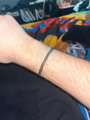 Customer photo review of Miami Bracelet - Silver