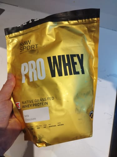 Customer photo review of Grass Fed Whey Protein Powder Pro