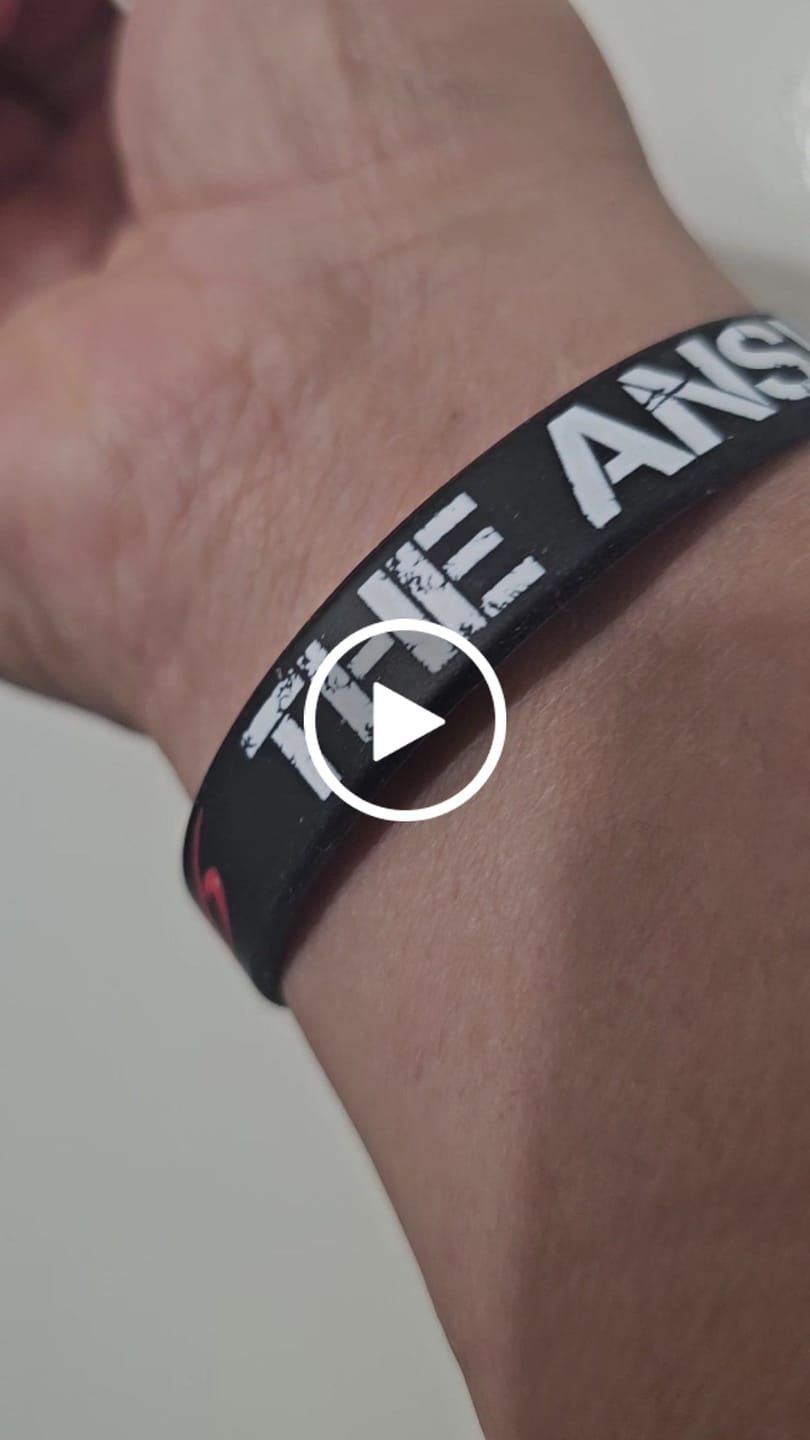 Customer video review of The Answer to 1984 Wristband