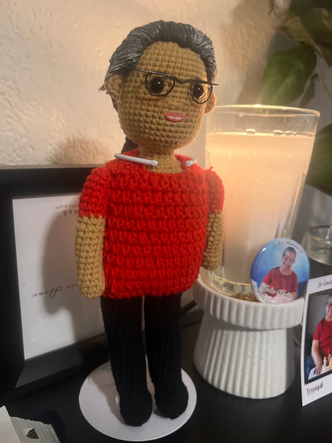Customer photo review of Tranquil® - Personalized Crochet Doll (Bigger sizes) Christmas Cut-Off: 10th November