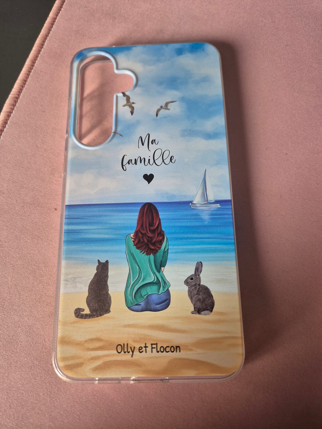 Customer photo review of Meilleurs amis - Coque de téléphone personnalisée