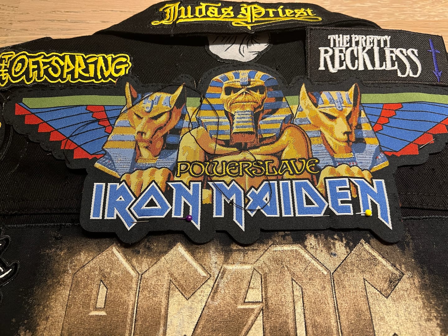 Customer photo review of Iron Maiden - Powerslave - Oversized Patch