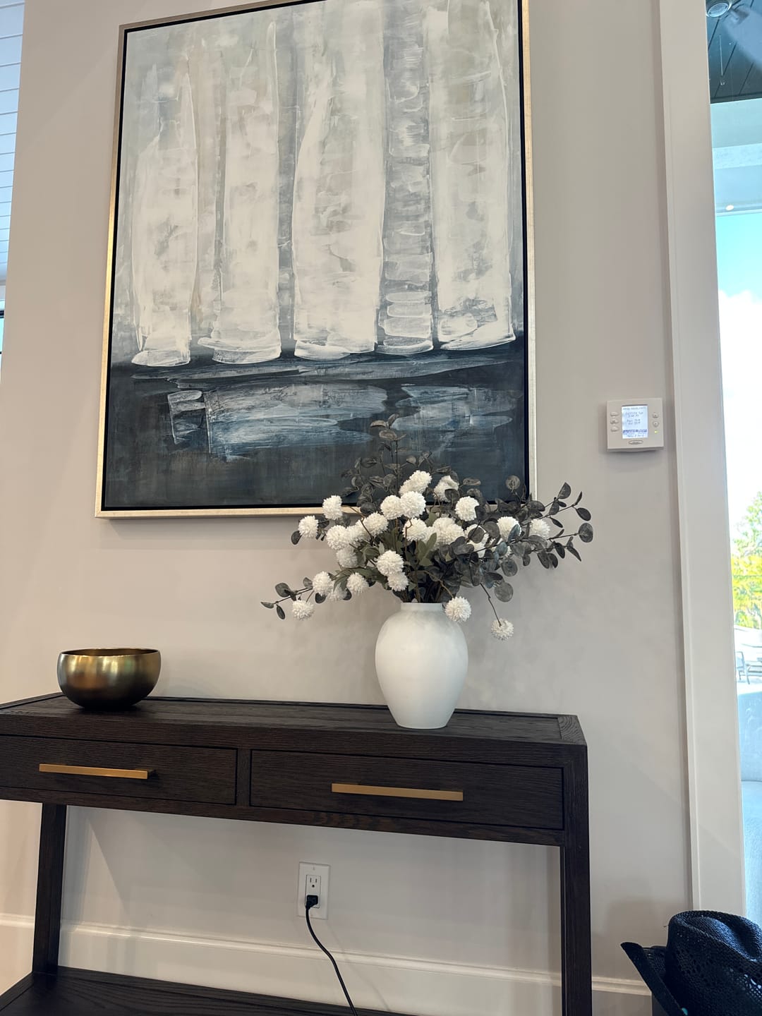 Kundenbewertung mit Foto zur Vase „Ella“ – Mattweiß